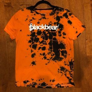 Orange Acid Wash Blackbear T-shirt